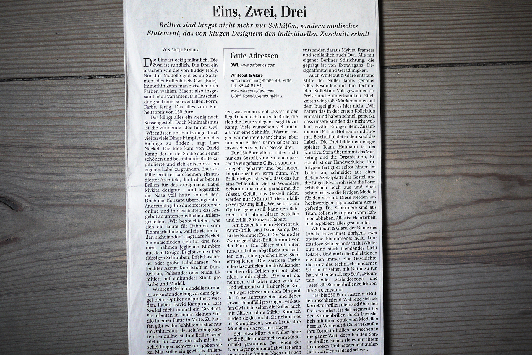 Owl Berliner Zeitung 2011 2